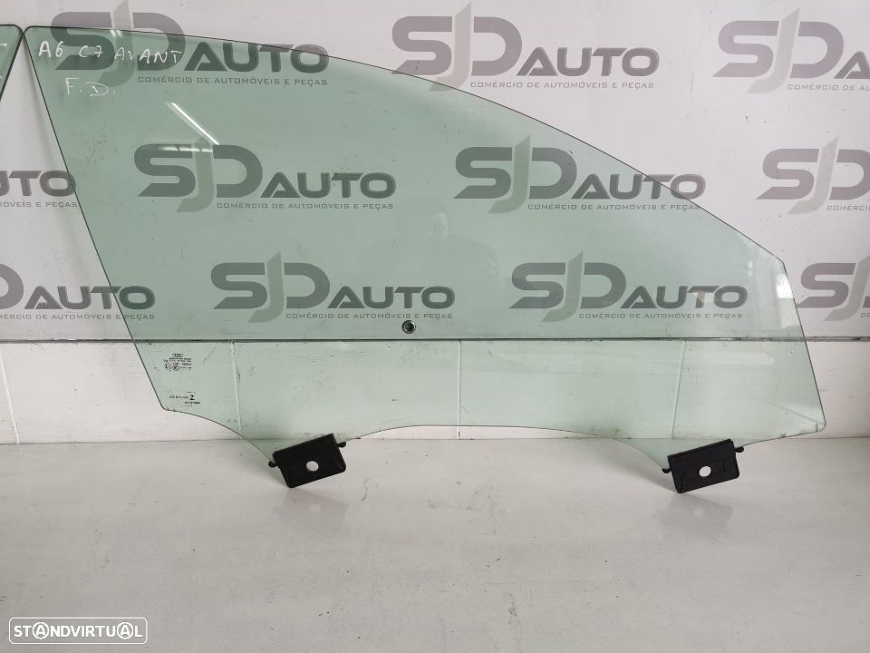 Vidro Porta Frente Direito - Audi A6 C7 - 1