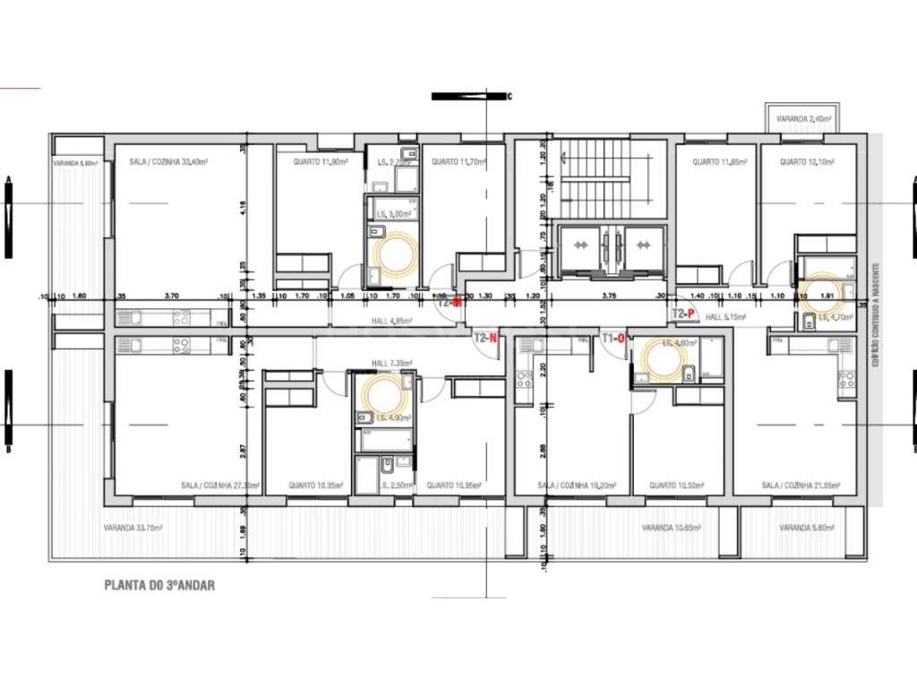 Apartamento T2 3º andar em Monte Gordo 'Edifício Sudoeste' Com pisc... - Grande imagem: 4/14