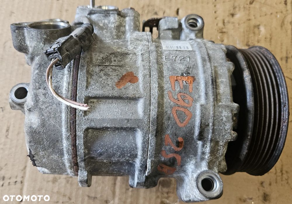 BMW  3 5 E60 E90 E91  2.5 N52 pompa kompresor sprężarka klimatyzacji 6956716-02 04 - 1