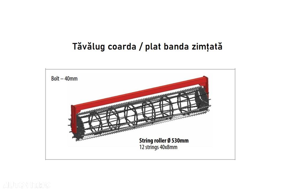 Akpil discuri tractate pliabile hidraulic 4.5 / 5.0 / 5.5 / 6.0m - 8