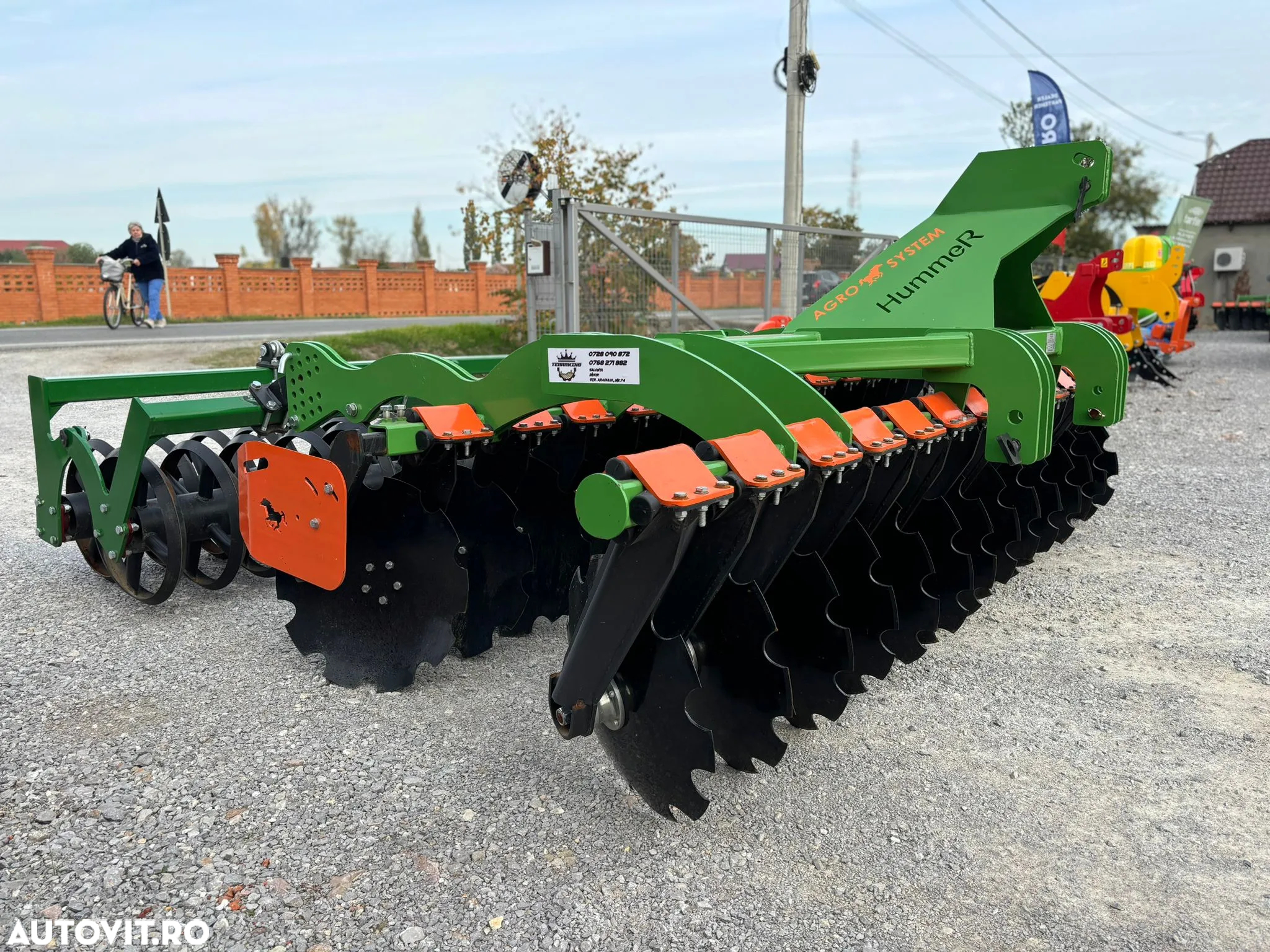 Terraking TerraDISC Hummer cu tavalug dublu vinclu/Profil-U/Profil-T - 8
