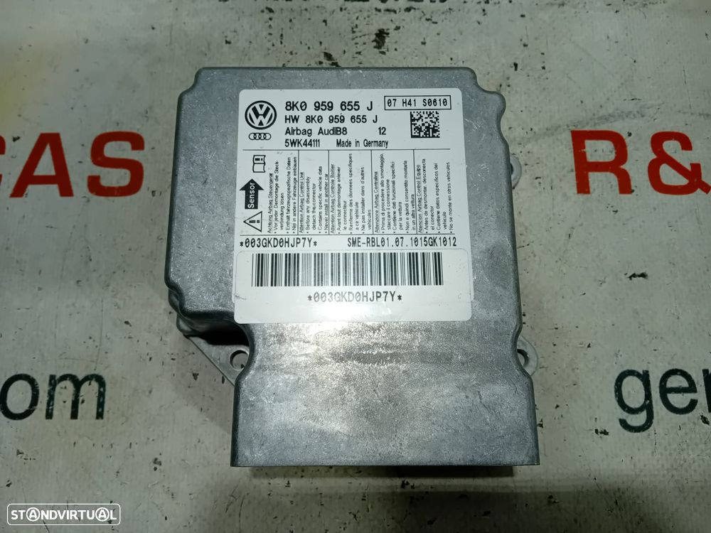 Centralina de Airbag Audi A5 Coupé 8K0959655J Original - 1