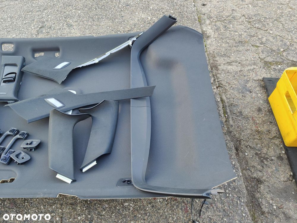 MERCEDES W204 Kombi Podsufitka SUFIT SUFITÓWKA Czarna AMG Komplet - 13