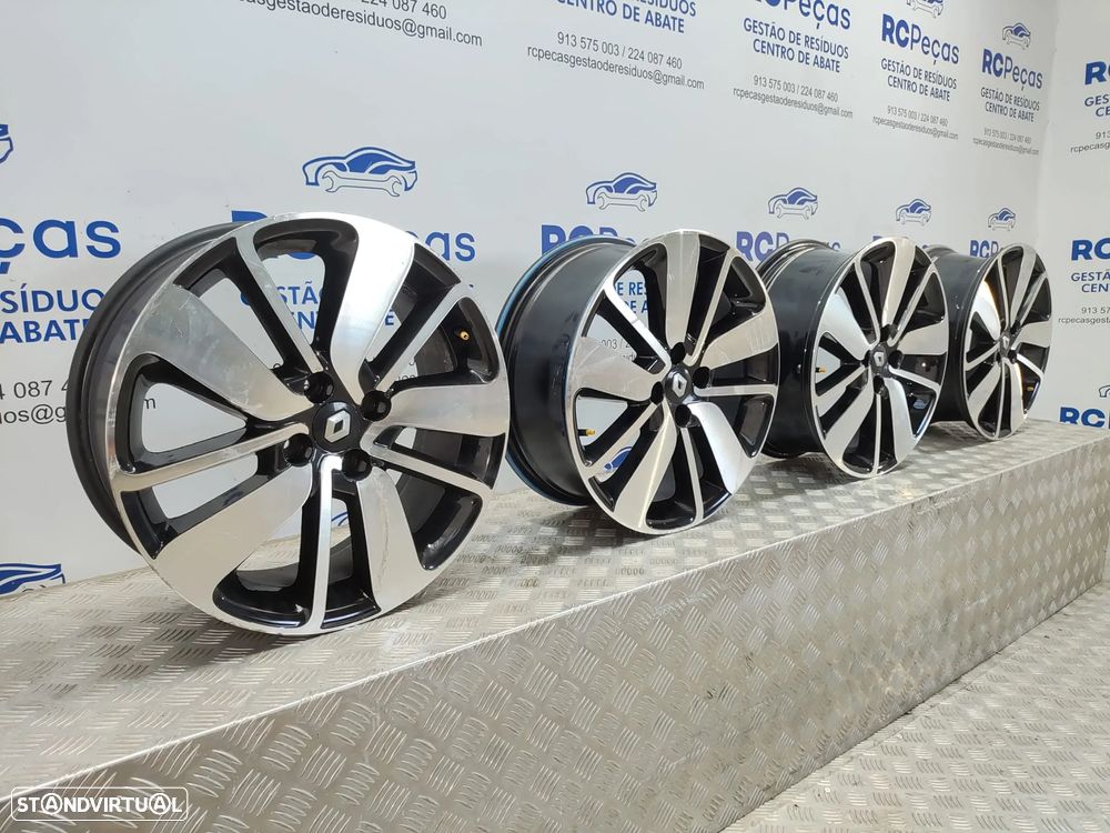 Conjunto Jantes 17 Renault Clio IV 4 7J ET44 4x100 - 9