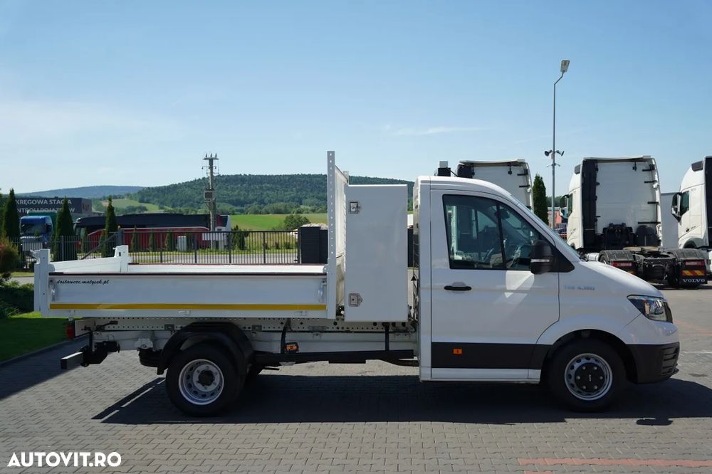 MAN TGE 4.180 / BASCULATOR SPATE / DUBLU / CAMERĂ MARȘARIER / IMPORTAT - 15