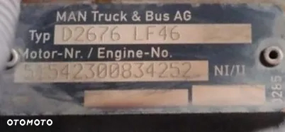 SILNIK KOMPLETNY MAN TGX D2676 LF 46 - 2
