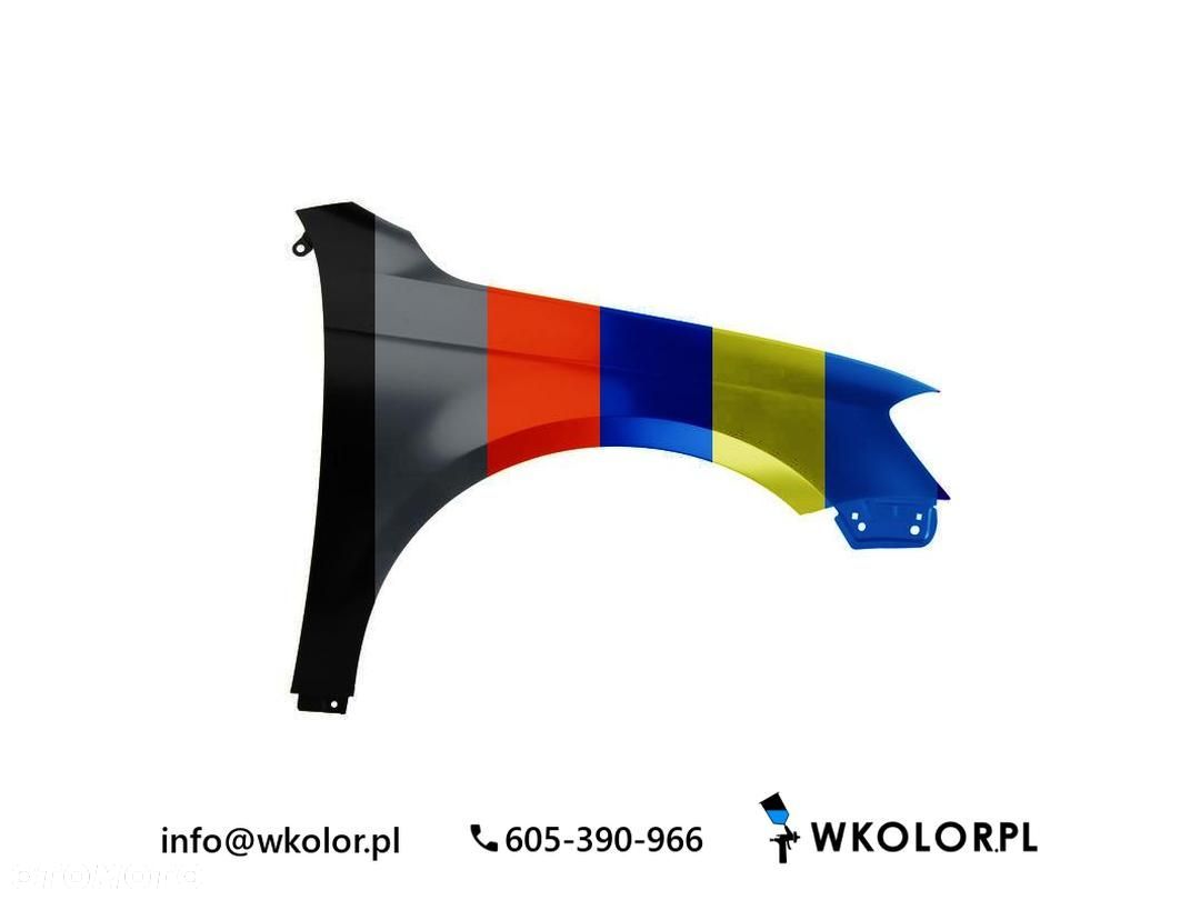 NOWY BŁOTNIK VW PASSAT B7 2013-2014 LAKIEROWANY W KOLOR - 1