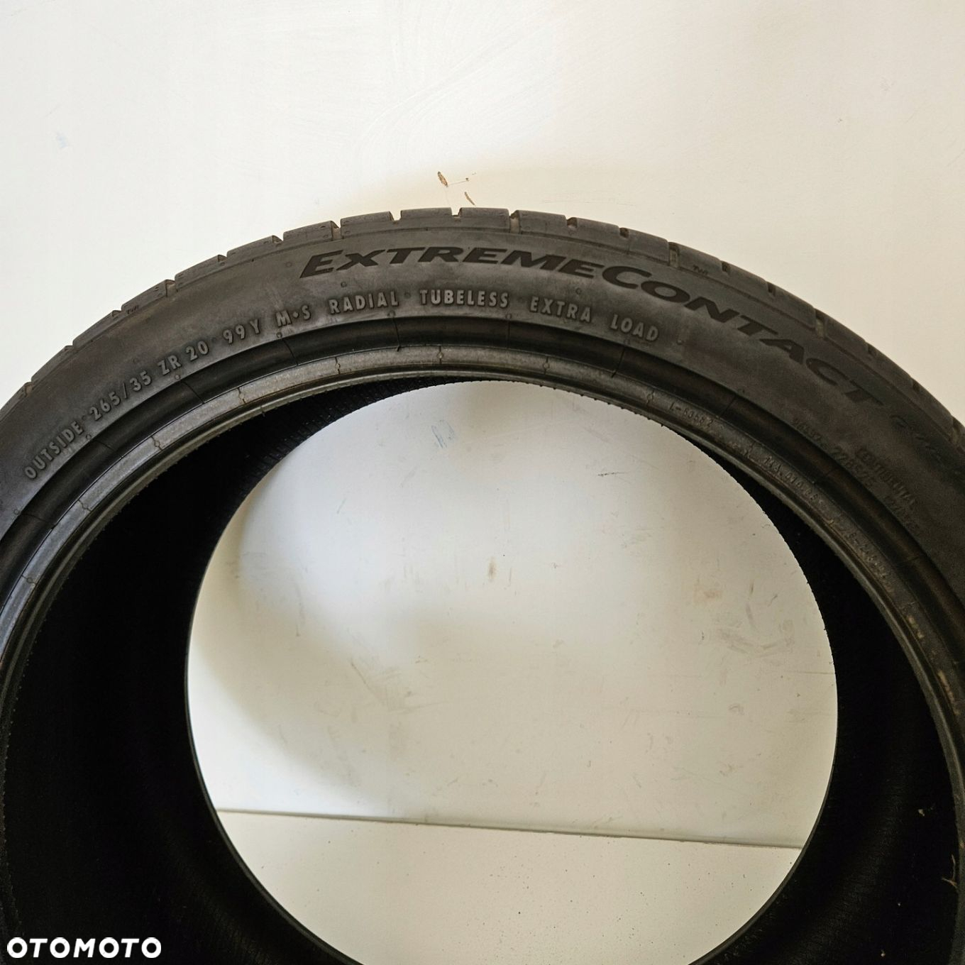 265/35/20 265/35r20 99y Continental ExtremeContact DWS06 - 5