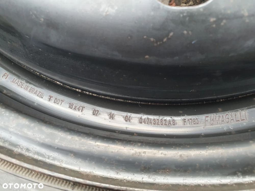 KOŁO DOJAZDOWE CHRYSLER PACYFICA R18   T155/90D18 - 2