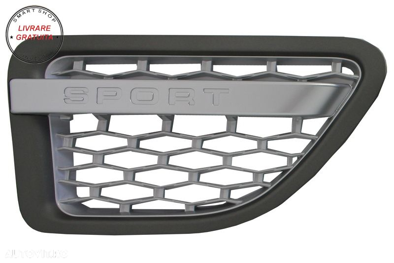 Ansamblu Grila Centrala si Grile Laterale Land Range Rover Sport L320 (2005-2008) - livrare gratuita - 9