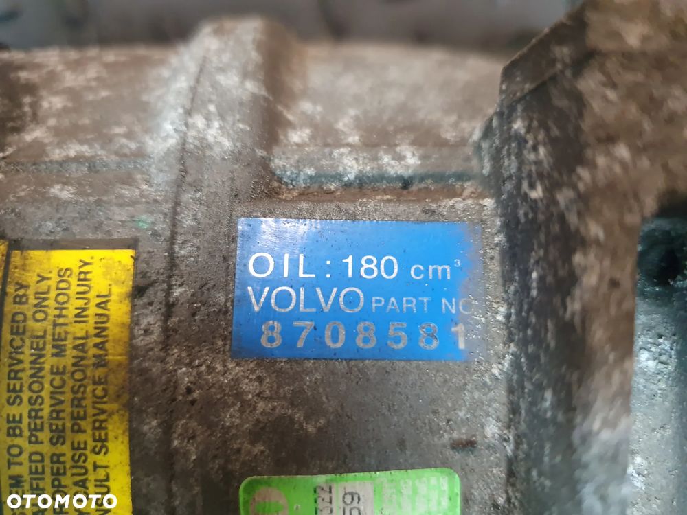 SPRĘŻARKA KLIMATYZACJI Volvo S40 V40 1.8 16V 8708581 - 4