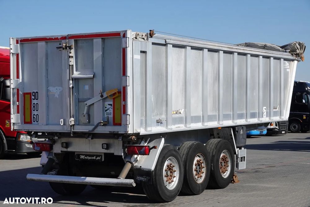 Benalu BASCULANTE ALUMINIU 28 M3 / AXIE LIFTATOR / GREUTATE 5100 KG - 7