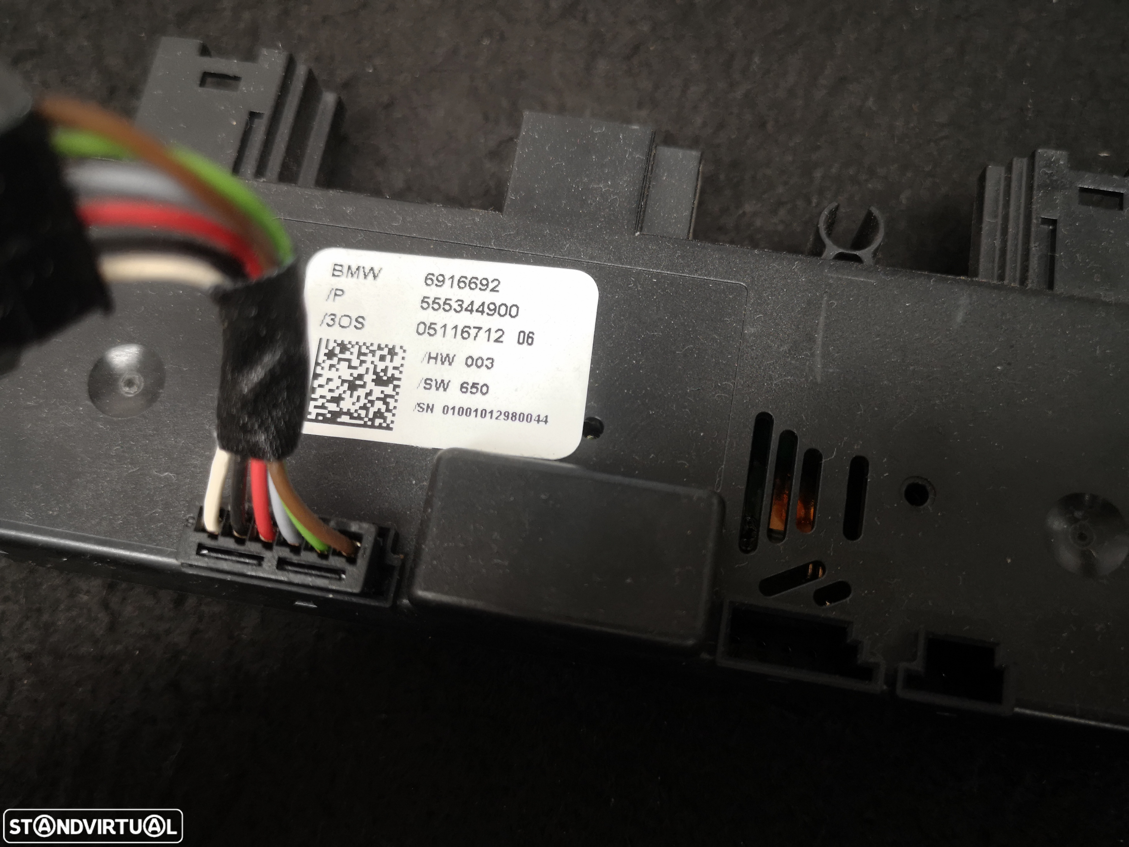 Modulo centralina de volante BMW7 E65 E66 2002+ - 4