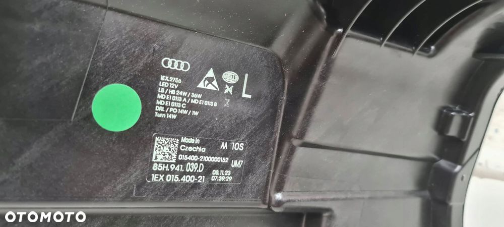 audi sq6 e – tron 22- lampa lewa kompletna europa - 7
