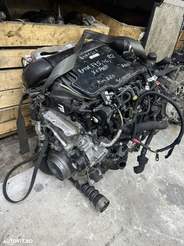 Motor biturbo BMW X1 F48 seria 2 F45  F46  MINI R60 an 2019 tip B47C20B - 3