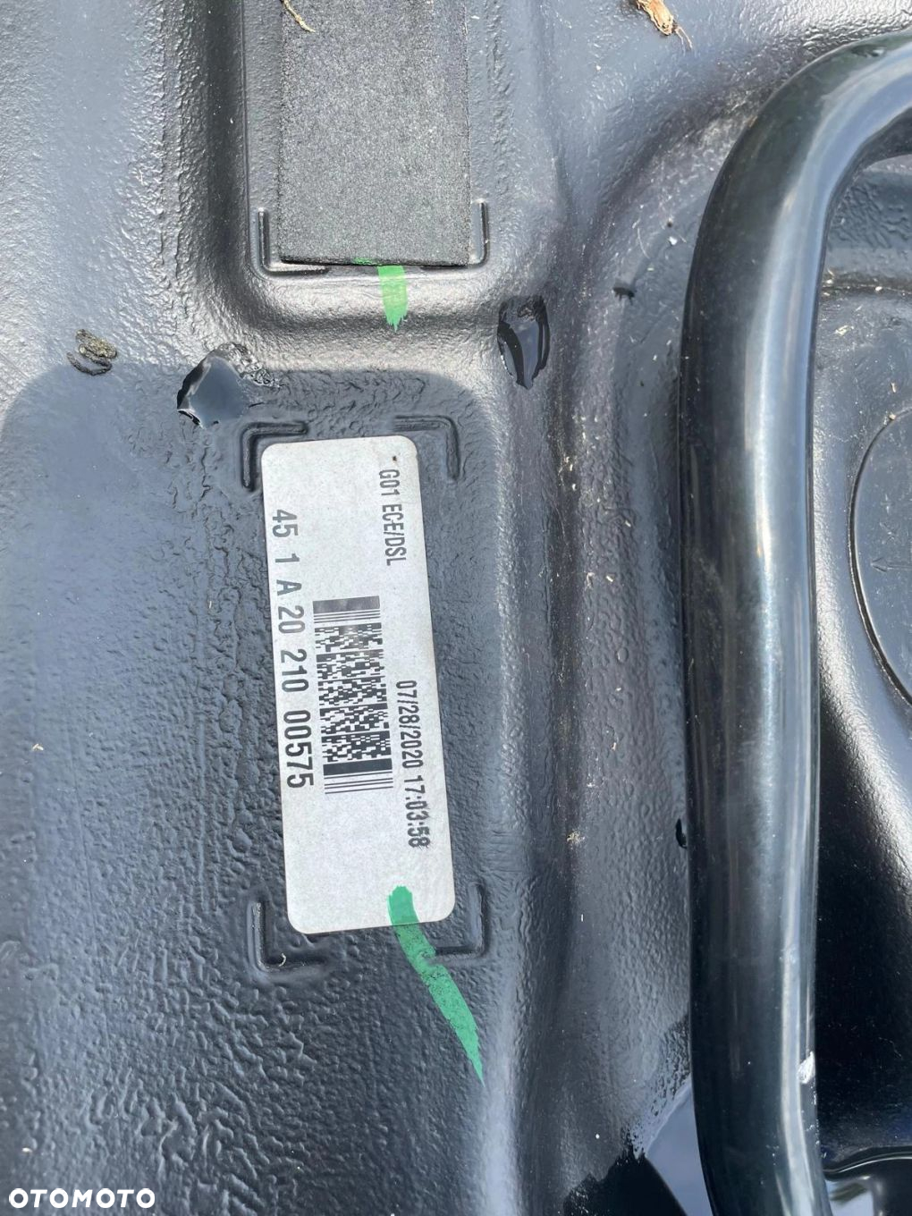 ZBIORNIK BAK PALIWA WLEW BMW X3 G01 X3M F97 X4 G02 X4M F98 7401428 7465132 - 7