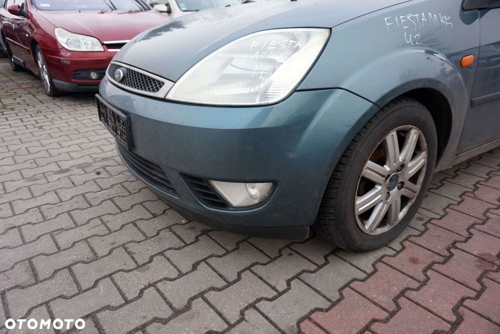 MASKA ZDERZAK BŁOTNIKI LAMPY FIESTA V MK5 U2  FORD 2002-2008 NEPTUNE GREEN PRZÓD KOMPLETNY - 24