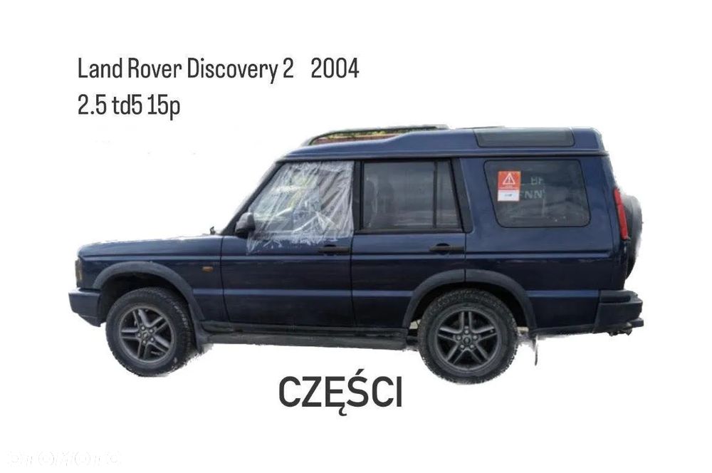 Land rover Discovery II 2 2.5 td5 Maska Zderzak Lampa Błotnik halogen atrapa grill listwa zawiasy chlodnica wentylator - 3
