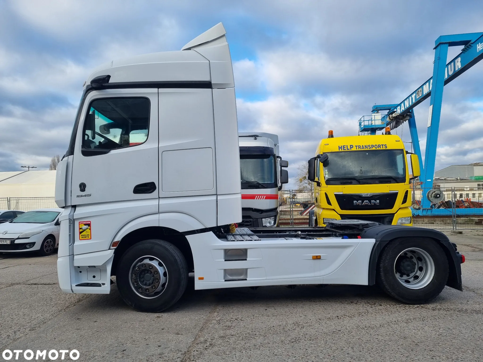 Mercedes-Benz MB. ACTROS 1845. MP-5 STANDARD WAGA-7638KG. - 3