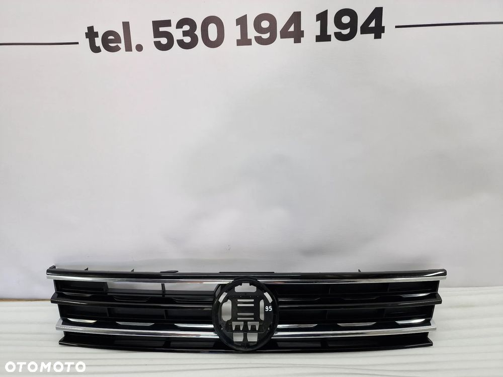 VW TIGUAN 5NA II 15- ATRAPA / GRILL PRZEDNI PRZÓD POD RADAR , NR 5NA853653A , NR AUKCJI GR95 - 1