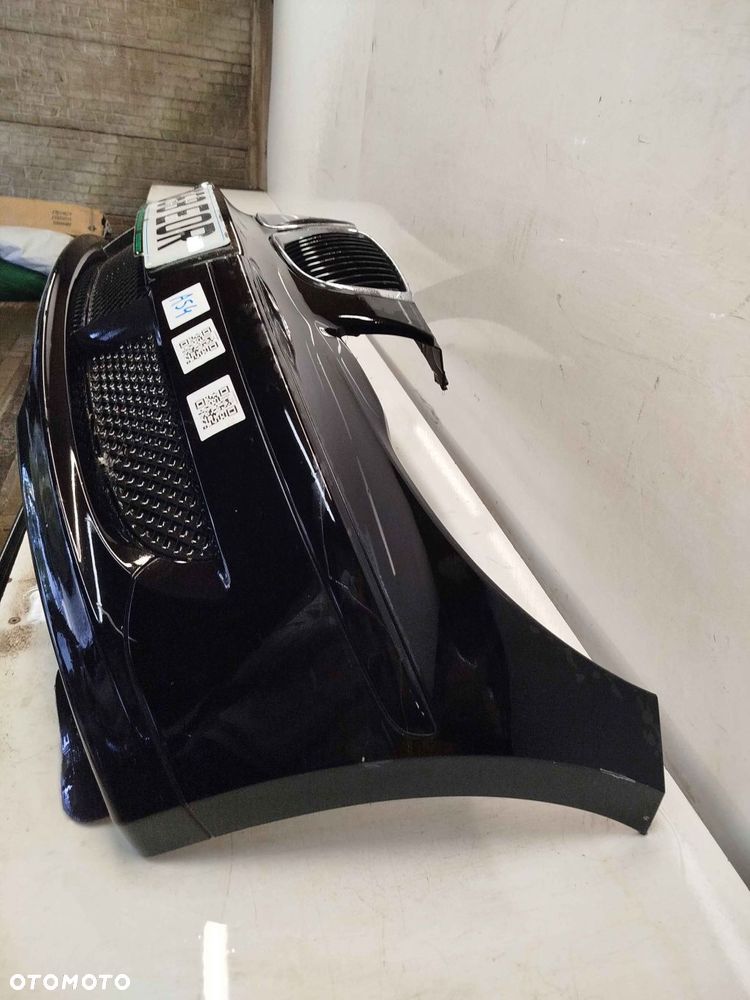 + ZDERZAK PRZÓD PRZEDNI BMW E87 SERIA 1 I LIFT FL SCHWARZ 2 II CZARNY - 3