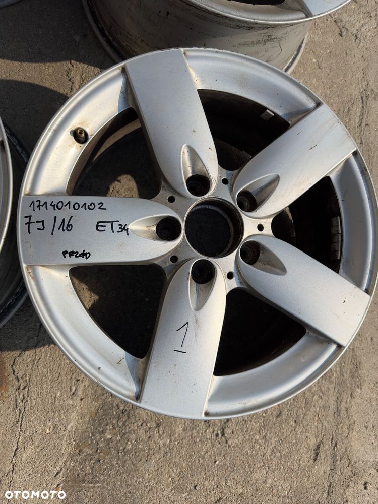 16’ felga felgi  aluminiowe oryginal felga mercedes SLK c CLK ET 30 34 - 2