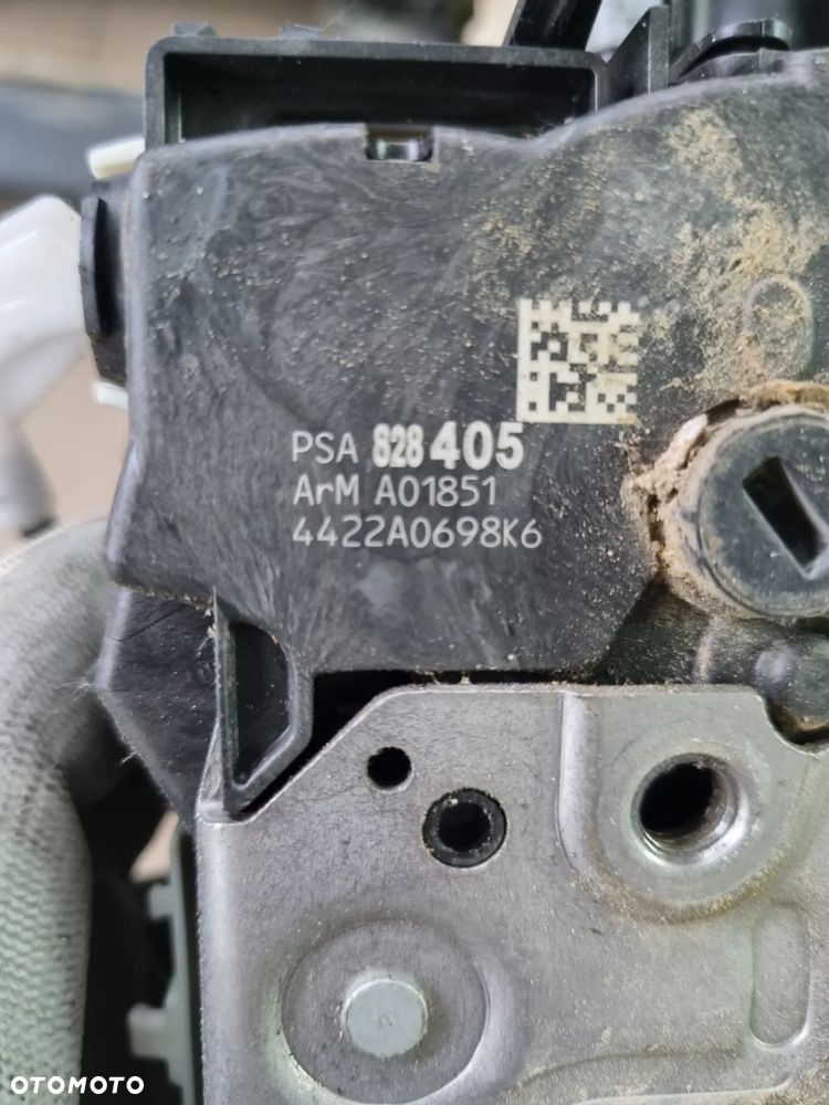 ZAMEK DRZWI PRAWY PRZÓD EU PARTNER BERLINGO III 1.6 HDI 08r.+ - 2