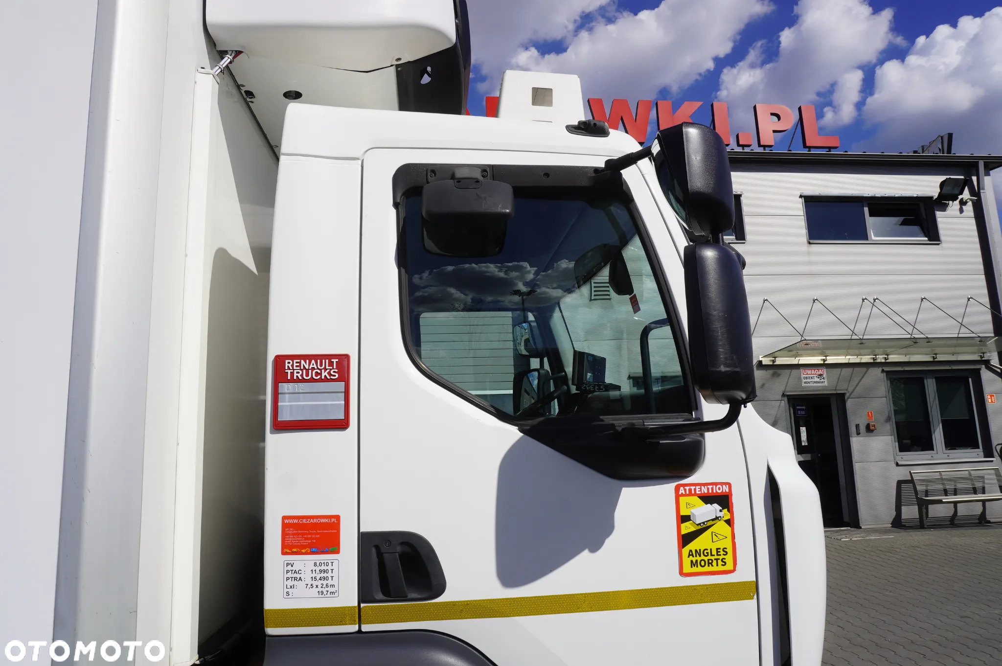 Renault D12.240 / Lamberet / Winda Dhollandia 1500 kg / 130 tys.km !! - 17