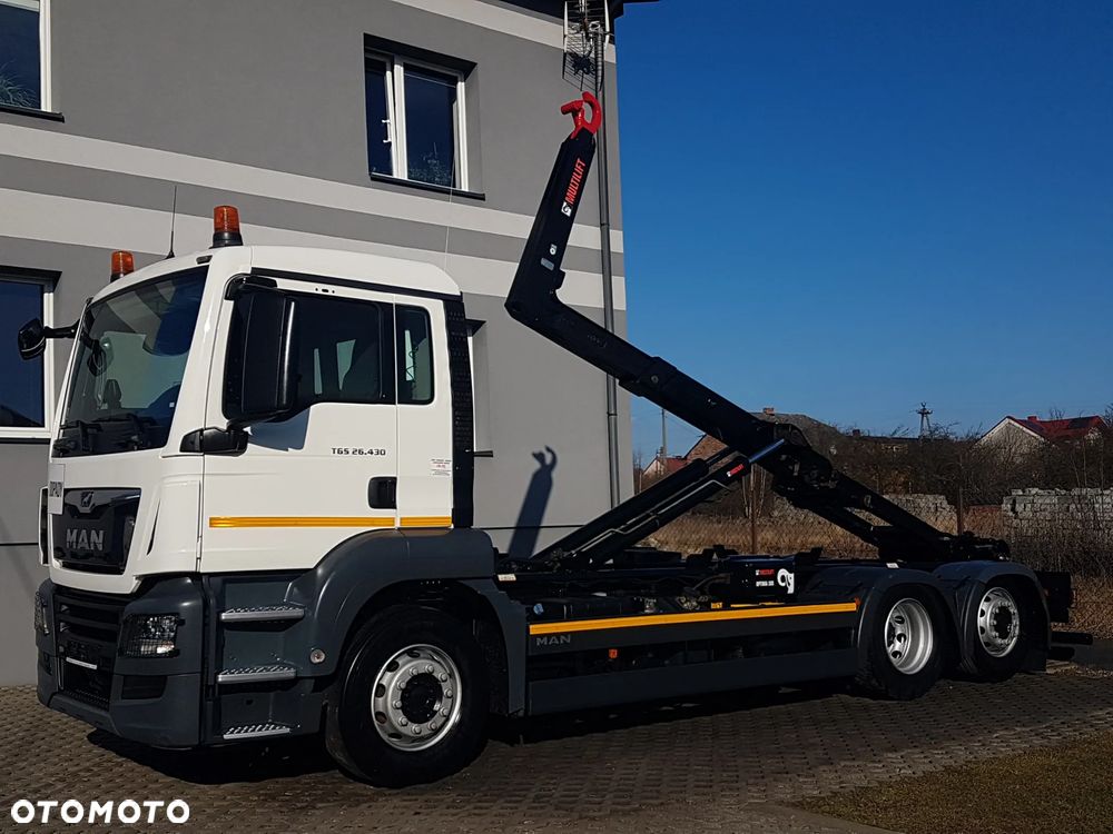 MAN 26.430 TGS 3-OSIE HAKOWIEC MULTILIFT OPTIMA 20S HIAB KLIMA 6x2 - 3