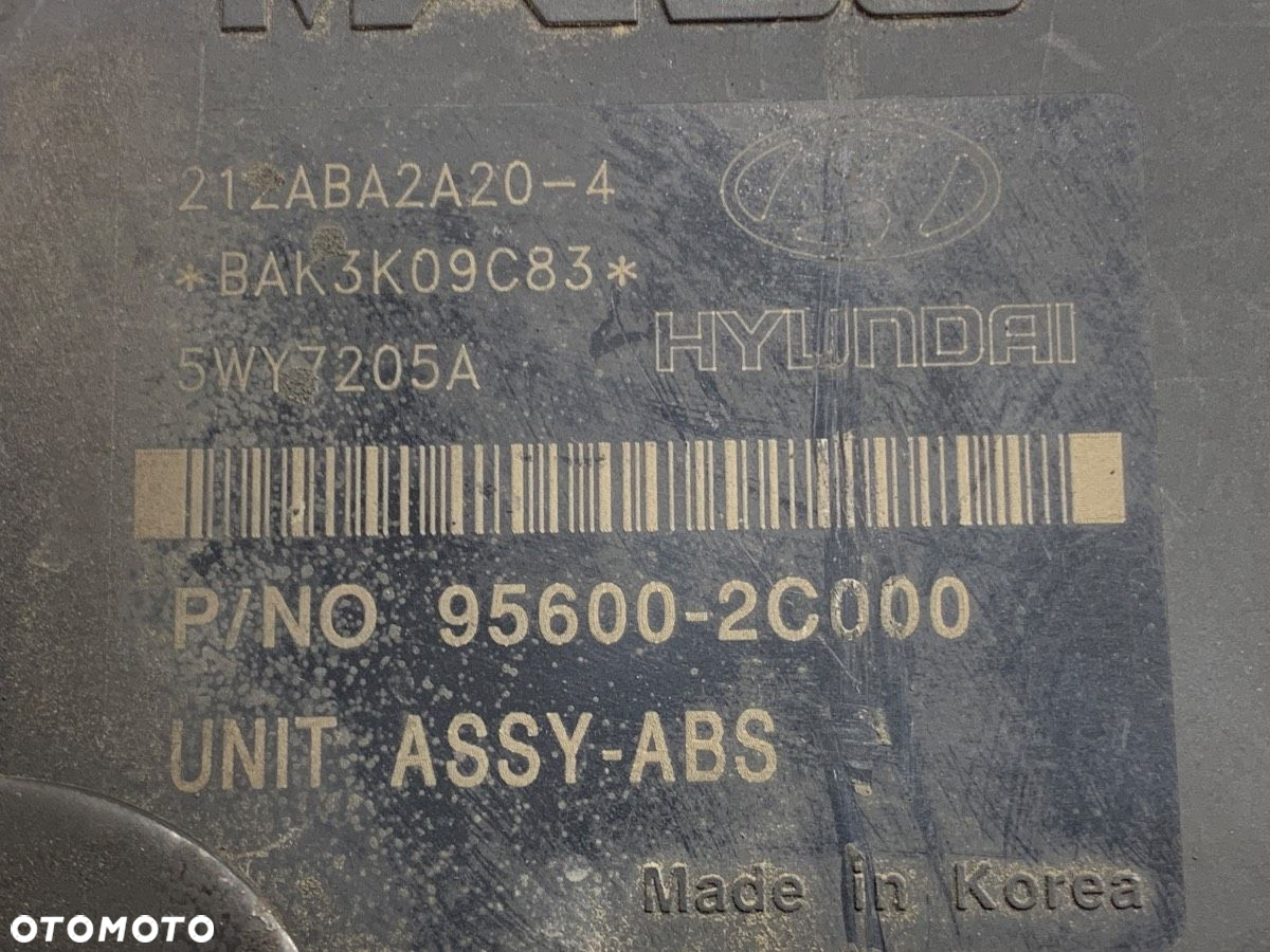 POMPA ABS - 89.00 PLN - HYUNDAI COUPE II (GK) 2001 - 2012 2.0 GLS 105 kW [143 KM] benzyna 2003 - - 5