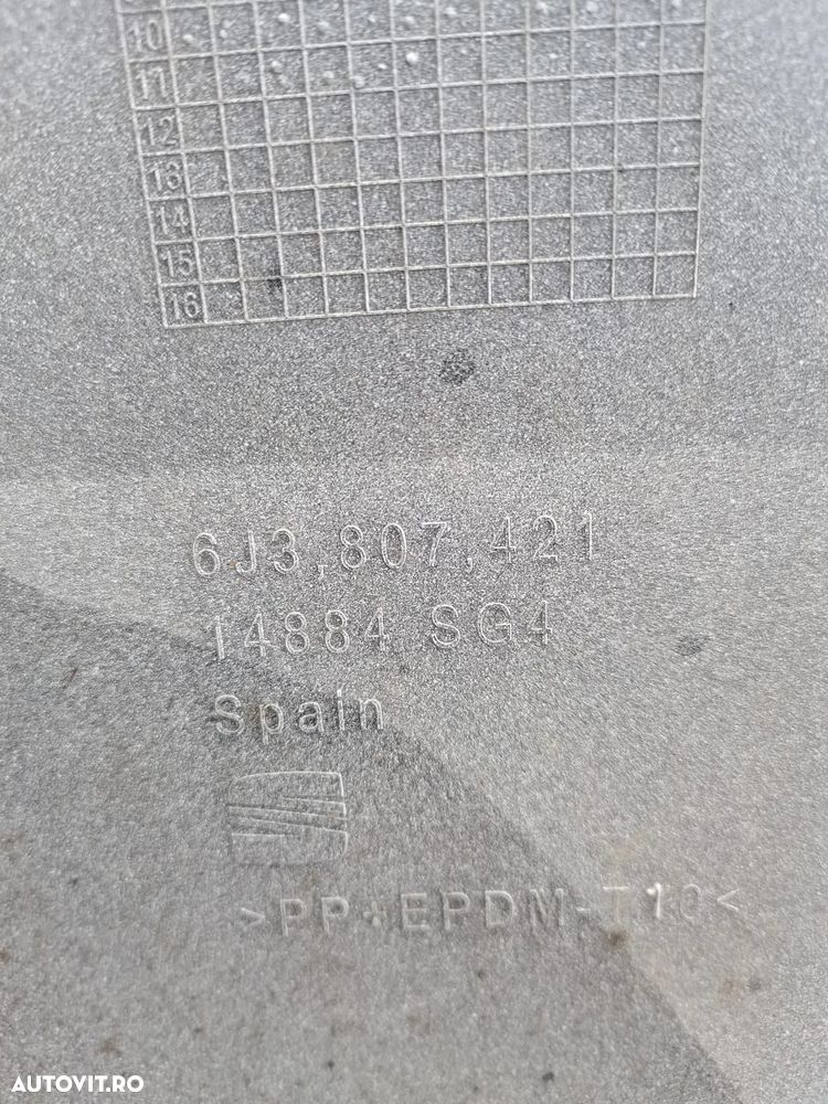 Bara spate alba, SEAT IBIZA 6J/6P 2008-2017 3 USI 6j3807421 - 2
