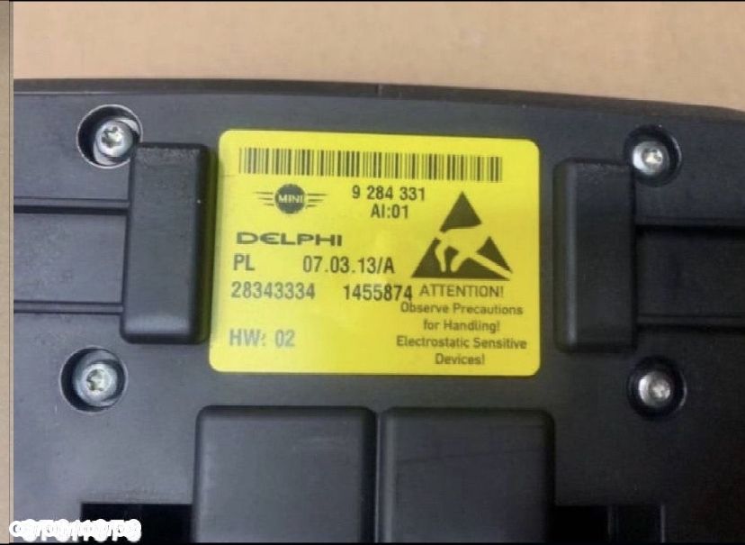 9284331 lampka kabiny moduł alarmu mini cooper one r55 r56 r57 - 3