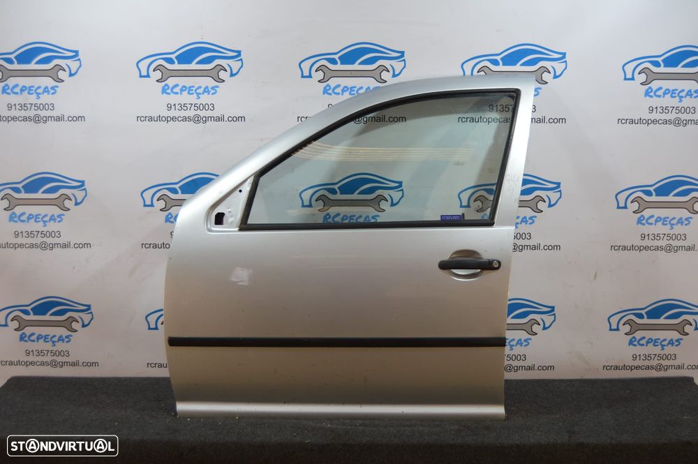 PORTA FRENTE FRONTAL ESQUERDA VW VOLKSWAGEN GOLF IV 4 MK4 1J 1J1 FECHO ELEVADOR MOTOR PUXADOR VIDRO - 1