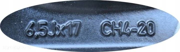 CITROEN C3 III FELGA ALUMINIOWA 17" 9835862077 ALUFELGA - 7