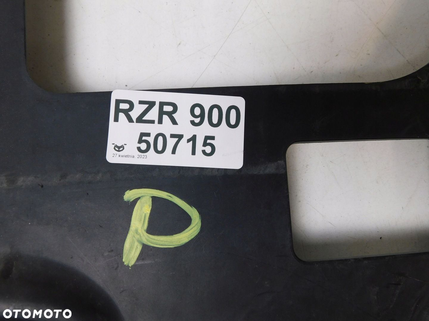 POLARIS RZR 900 2011r WYPEŁNIENIE OSŁONA PRAWA - 8
