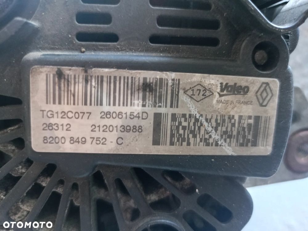 Alternator Renault Megane 3 1.2. 8200849752-c - 4