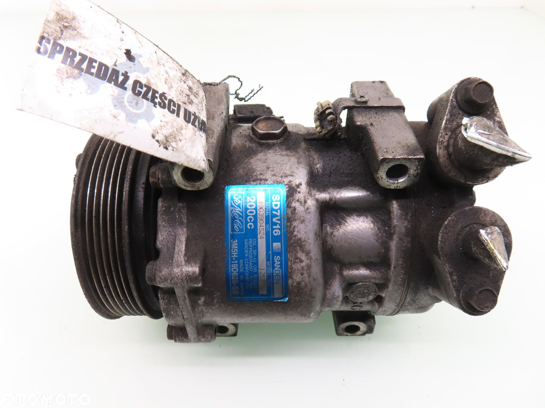 KOMPRESOR KLIMATYZACJI FORD FOCUS MK2 II 1.6 TDCi 3M5H19D629SB 1255 - 1