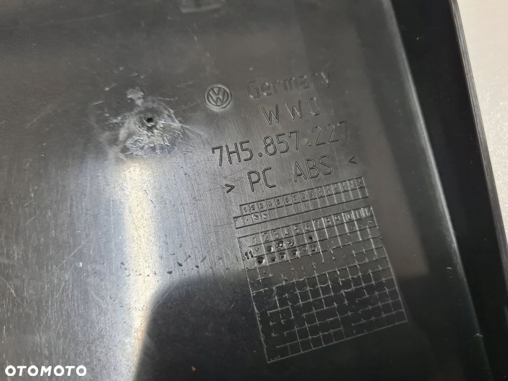 VW T5 MULTIVAN osłona kratka głośnika lewa 7H5857227 - 3