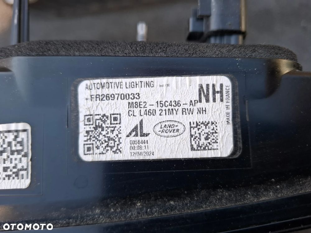 RANGE ROVER VOGUE V L460 22-> LAMPA TYLNA BLENDA EUROPA - 21