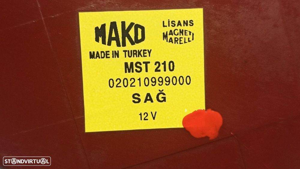 FAROLIM TRASEIRO DIREITO HYUNDAI ACCENT (MC) GL - 5