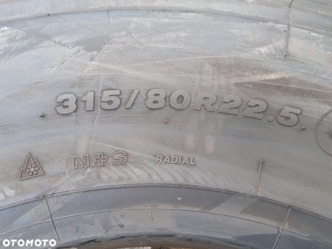 315/80R22,5 BRIDGESTONE , pojedyńcza nowa opona ciężarowa. - 3