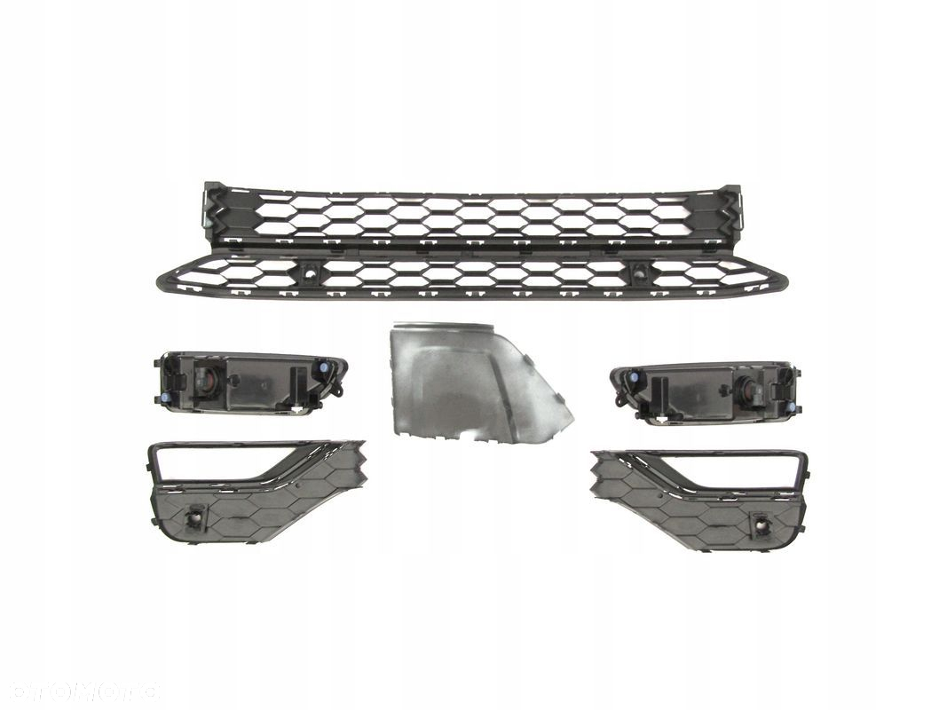 Kratka Kratki + halogeny w zderzak VW Amarok 16 - 22 Zestaw ! - 2