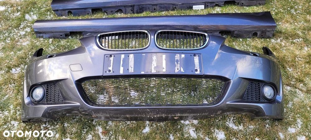 Zderzaki progi M pakiet BMW 3 E92 E93 sparkling graphite - 2