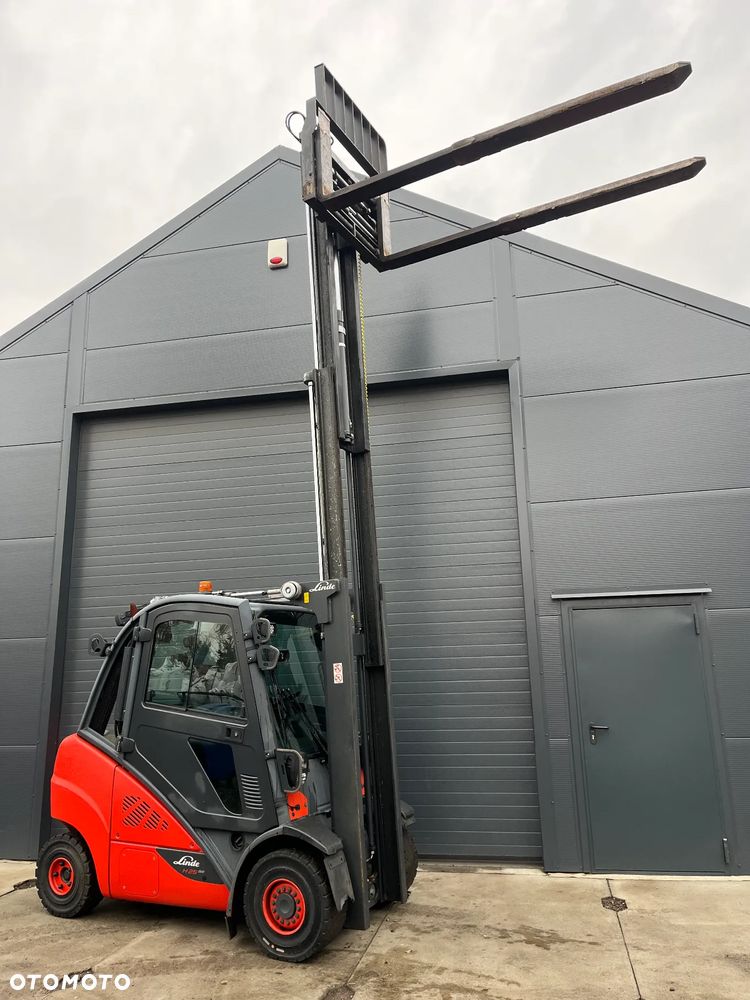 Linde H20D/600 DIESEL Triplex widły teleskopowe Klima Pozycjoner - 8