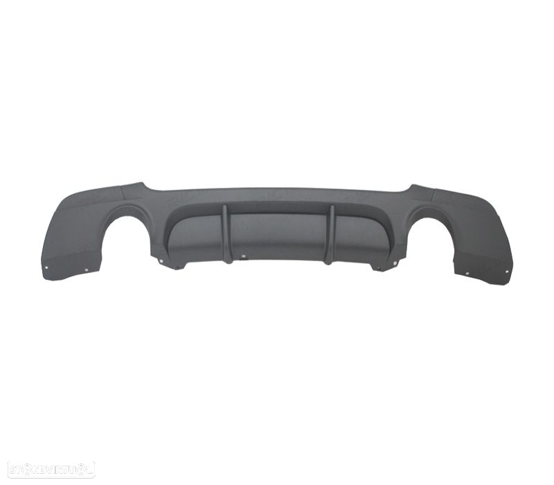 DIFUSOR BMW E92 E93 06-14 LOOK M PERFORMANCE PRETO MATE - 2