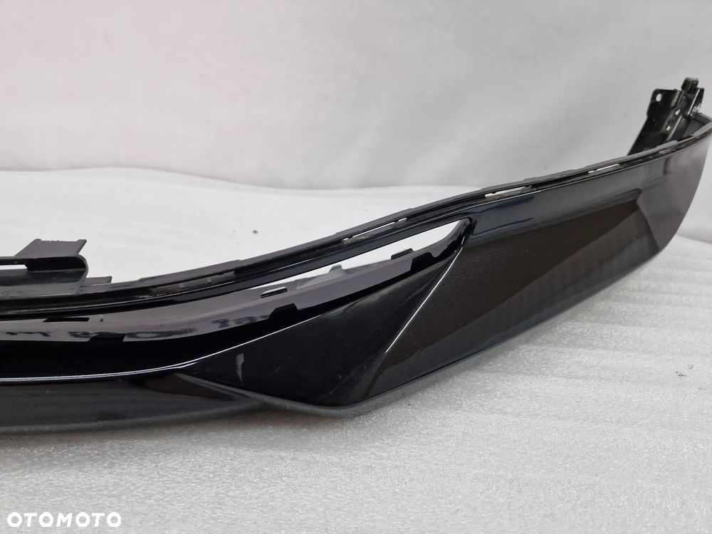 SKODA KODIAQ LIFT FR 20- SPOJLER / DOKŁADKA ZDERZAKA PRZEDNIEGO PRZÓD , LAKIEROWANA , CZARNY METALIK , NR 565807061D , NR AUKCJI DT609 - 10