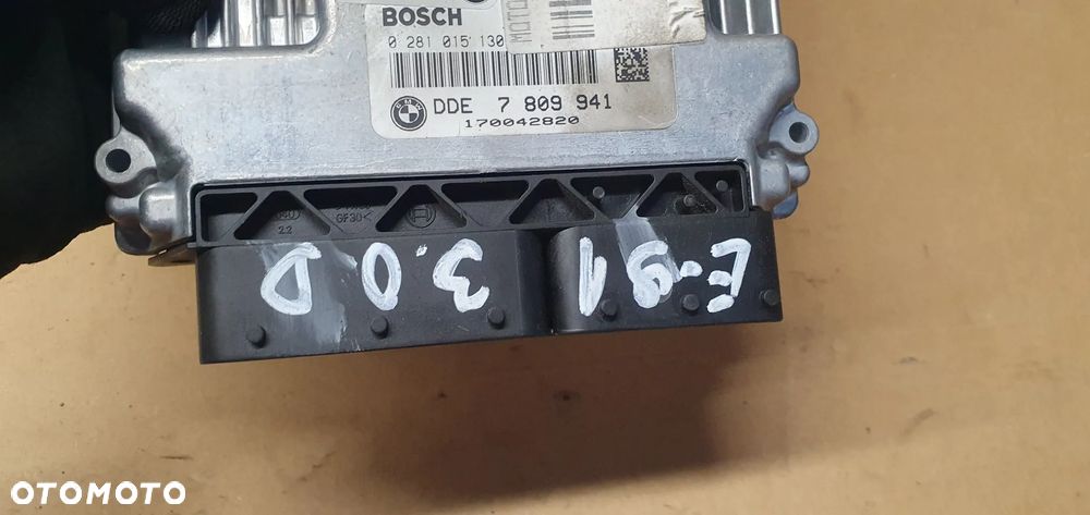 Komputer sterownik silnika BMW 3 E91 3.0D 7809941 - 6