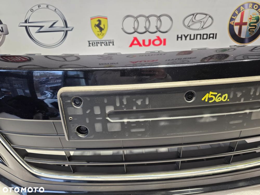 VW TIGUAN 5N0 I LIFT R-LINE 10- ZDERZAK PRZEDNI PRZÓD + KRATKA ŚRODKOWA + LEWA KRATKA BOCZNA + SPOJER + PODKŁADKA POD TABLICE , NR 5N0807221AP , 5N0805903T , NR AUKCJI NZ1560 - 11