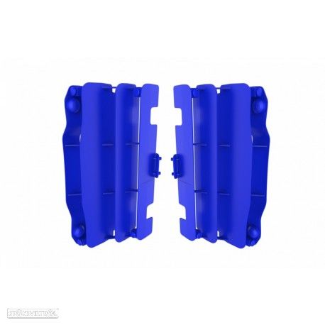 protetor de radiador polisport azul yamaha yz 250f / 450f 2006 - 1