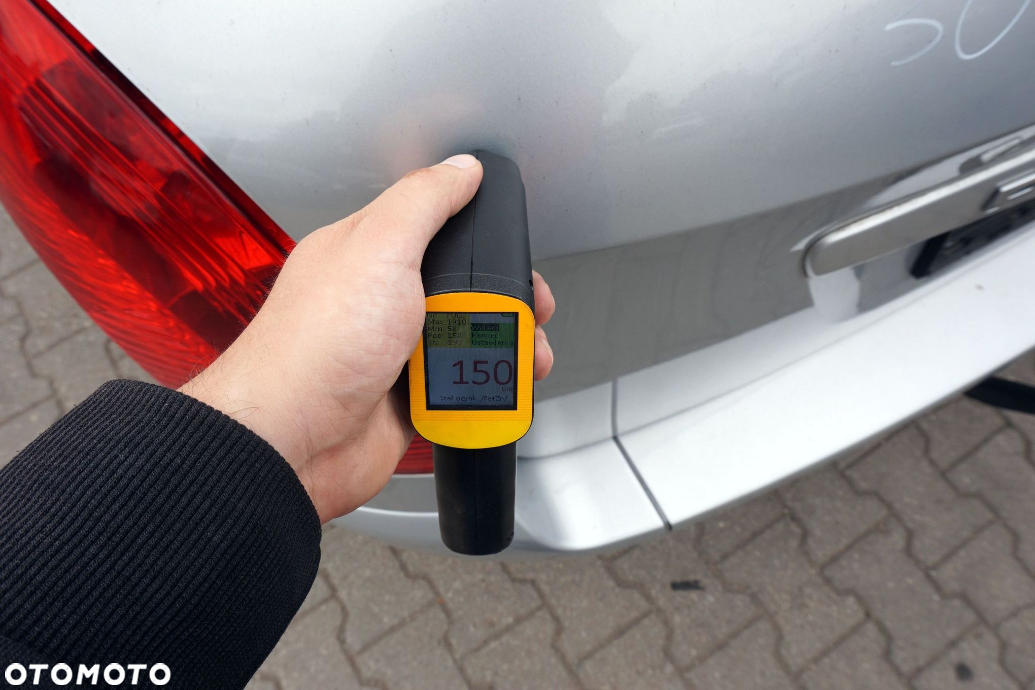 KLAPA BAGAŻNIKA TYLNA 308 I T7 SW KOMBI EZRC  SREBRNY PEUGEOT 2007-2011 - 6